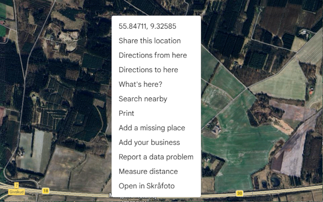 > Google Maps to Skråfoto - Image 1